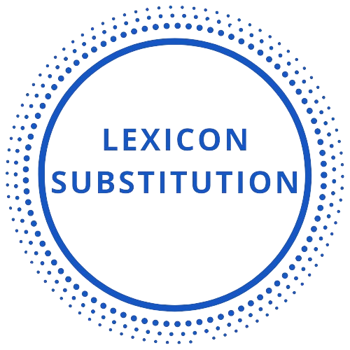 Lexicon substitution icon