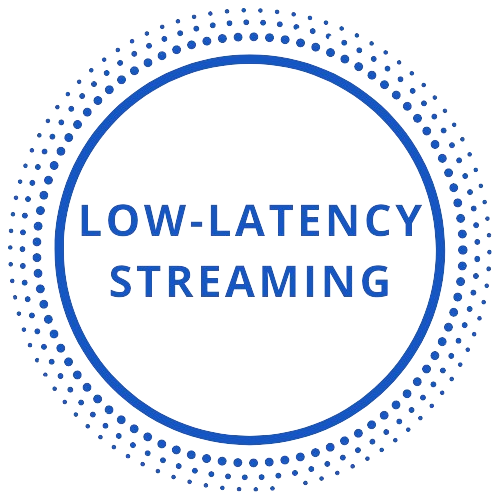 Low-latency streaming icon